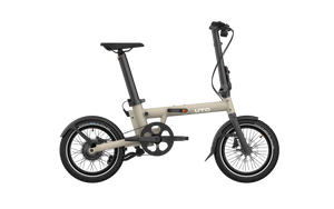 Uto elektrische vouwfiets pro16 v0 uart taupe