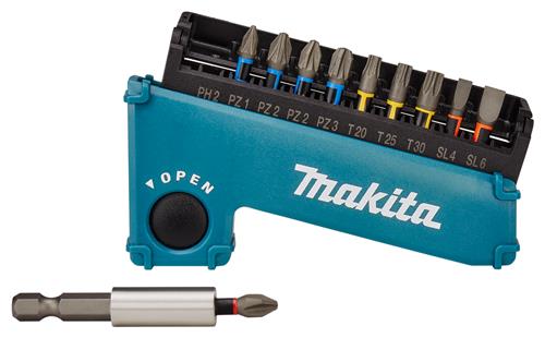 Makita accessoires makita e-03573 - slagschroefbitset - 11-delig