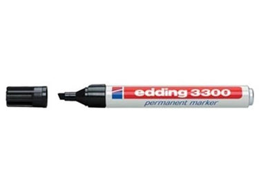Edding permanent marker e-3300 zwart (10 stuks)
