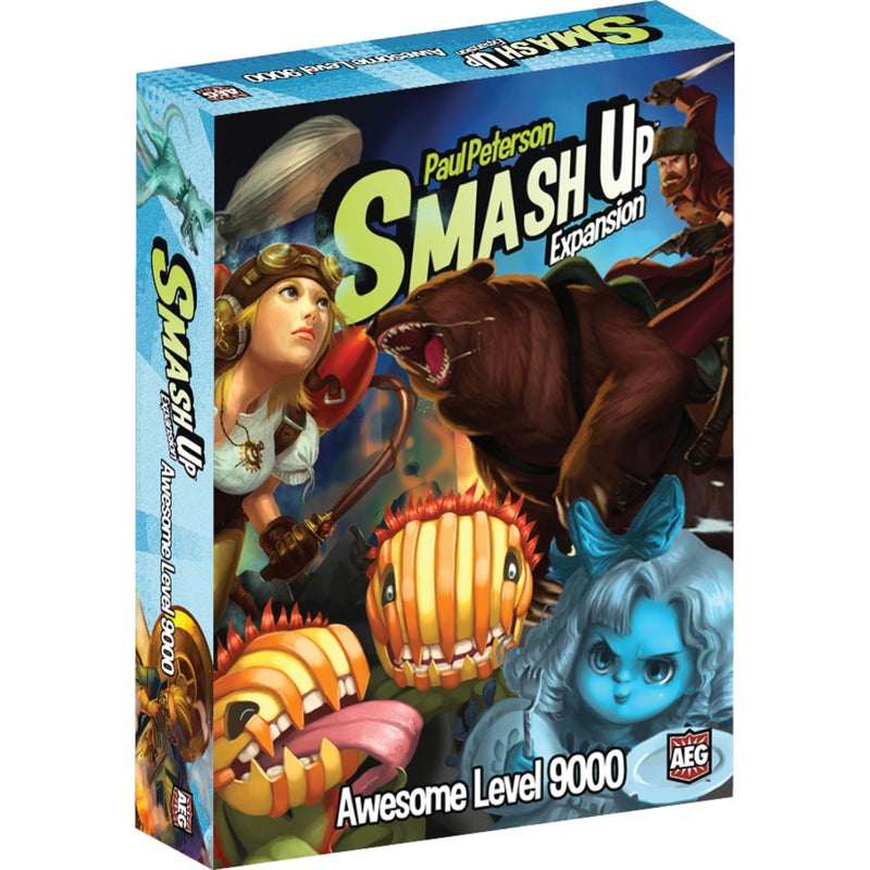 Load image into Gallery viewer, European player network smash up expansion awesome level 9000
