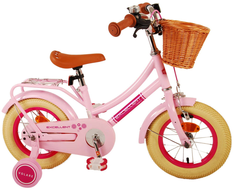 Load image into Gallery viewer, Volare Excellent Kinderfiets - Meisjes - 12 inch - Roze
