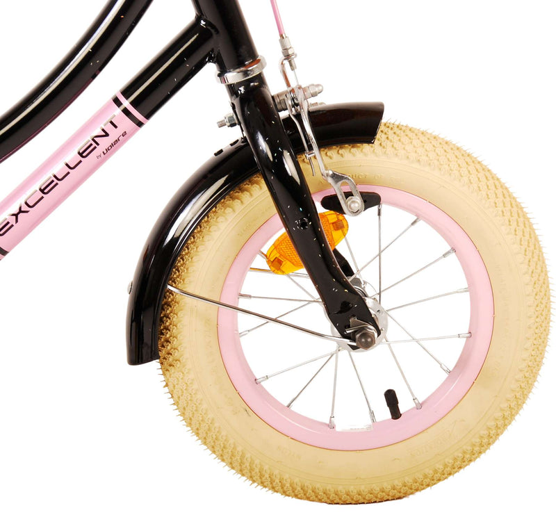 Load image into Gallery viewer, Volare Excellent Kinderfiets - Meisjes - 12 inch - Zwart
