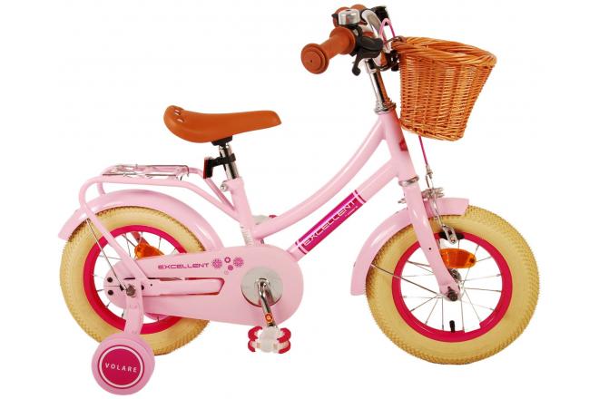 Load image into Gallery viewer, Volare Excellent Kinderfiets - Meisjes - 12 inch - Roze
