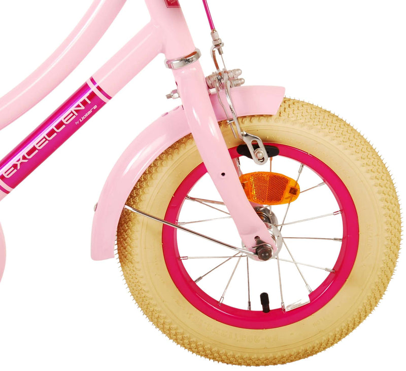 Load image into Gallery viewer, Volare Excellent Kinderfiets - Meisjes - 12 inch - Roze
