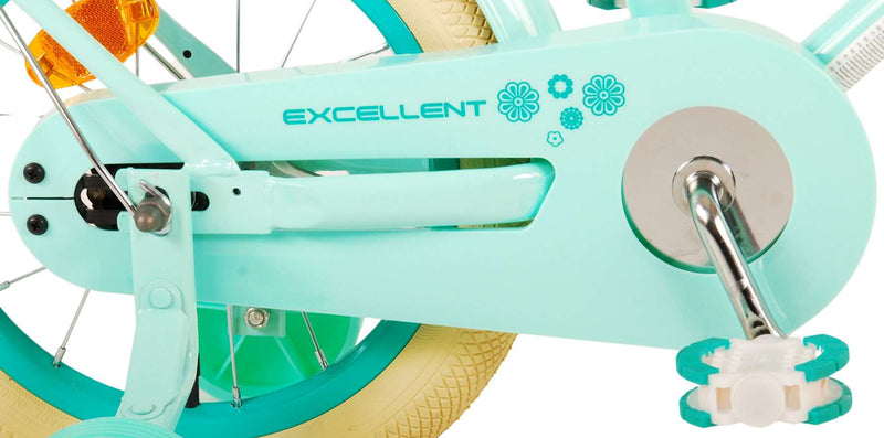 Load image into Gallery viewer, Volare Excellent Kinderfiets - Meisjes - 14 inch - Groen
