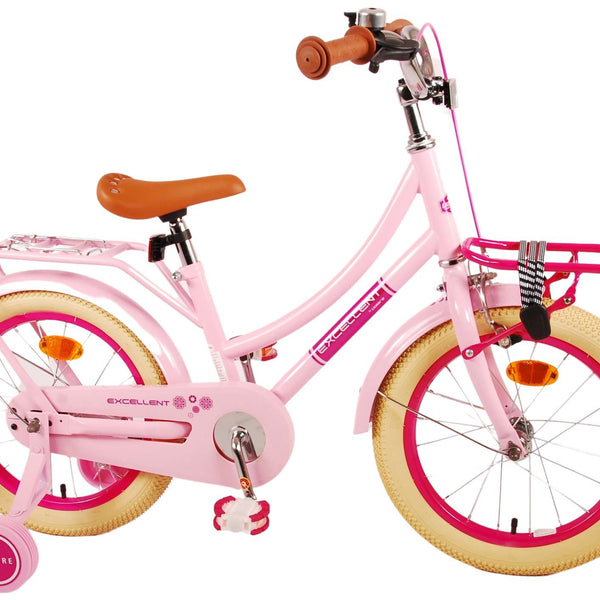 Volare 16 inch fiets excellent roze oma transport 21388