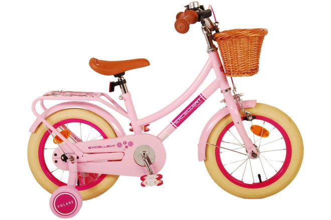 Load image into Gallery viewer, Volare excellent kinderfiets - meisjes - 14 inch - roze
