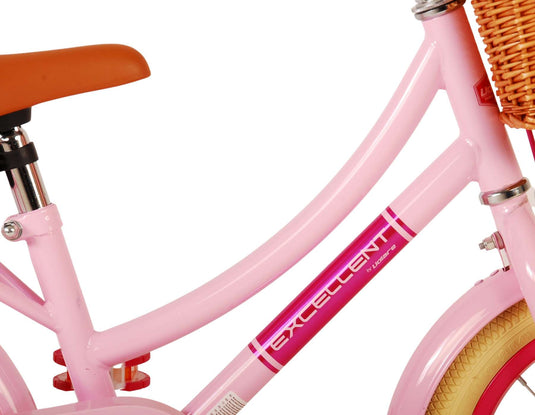 Volare excellent kinderfiets - meisjes - 14 inch - roze