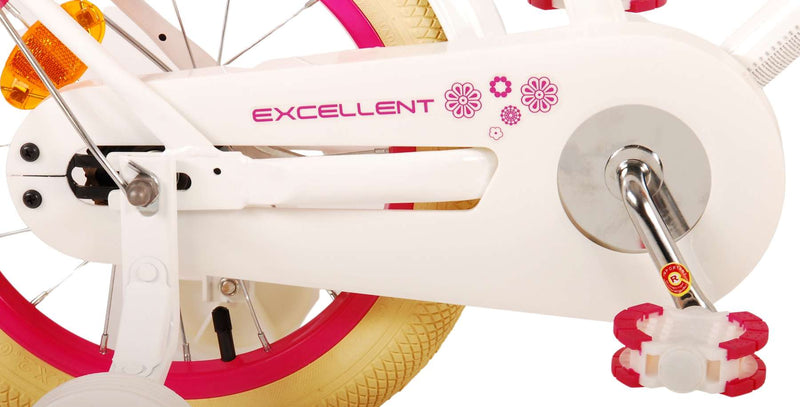 Load image into Gallery viewer, Volare excellent kinderfiets - meisjes - 14 inch - wit
