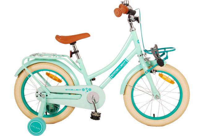 Load image into Gallery viewer, Volare Excellent Kinderfiets - Meisjes - 16 inch - Groen - 95% afgemonteerd
