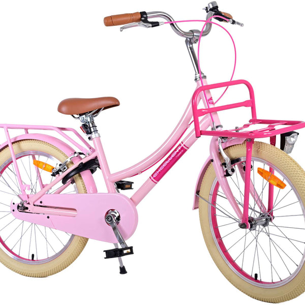 Volare Excellent Kinderfiets - Meisjes - 20 inch - Roze - Twee handremmen