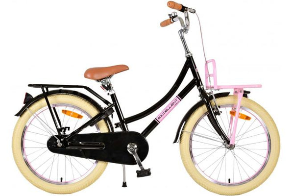 Volare Excellent Kinderfiets - Meisjes - 20 inch - Zwart