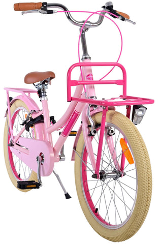 Volare Excellent Kinderfiets - Meisjes - 20 inch - Roze - Twee handremmen