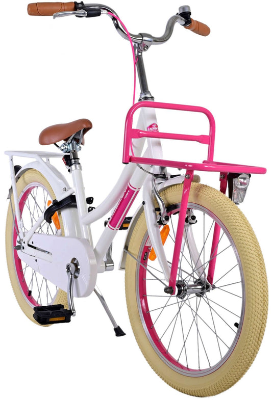 Volare excellent kinderfiets - meisjes - 20 inch - wit
