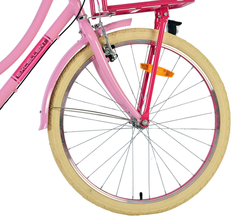 Load image into Gallery viewer, Volare Excellent Kinderfiets - Meisjes - 24 inch - Roze - 3 Versnellingen
