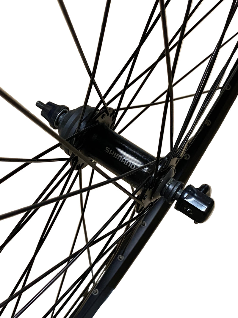 Load image into Gallery viewer, Shimano Voorwiel 28 Taurus 21-622 naaf QR zwart
