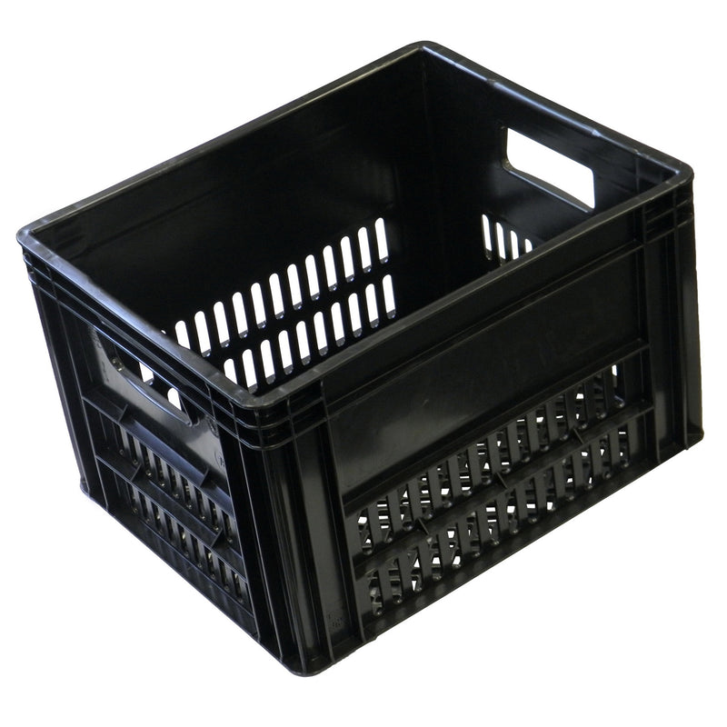 Cargue la imagen en el visor de la galería, fietskrat zwart 40 liter
