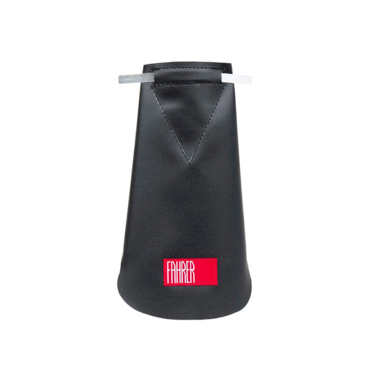 Fahrer spatlap latz e-plus snap 70-90 mm zwart
