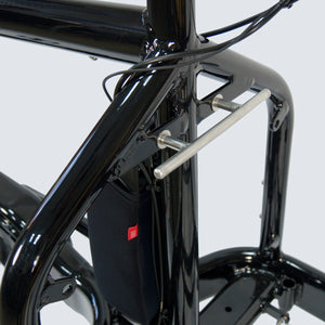 Fahrer fietstashouder bullitt bar zilver