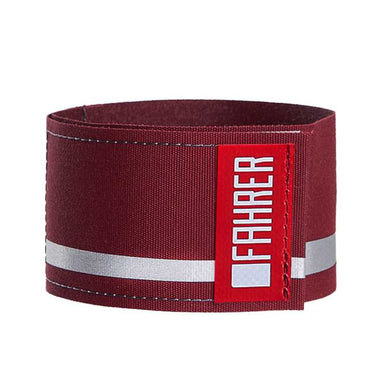 Fahrer broekklem band refelecterend bordeaux rood