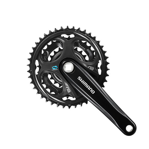 Afbeelding laden in galerijviewer, Shimano efcm311c222xl crankstel altus 7 8 spd. 170 42x32x22 zwart (- 4.5 mm diep)

