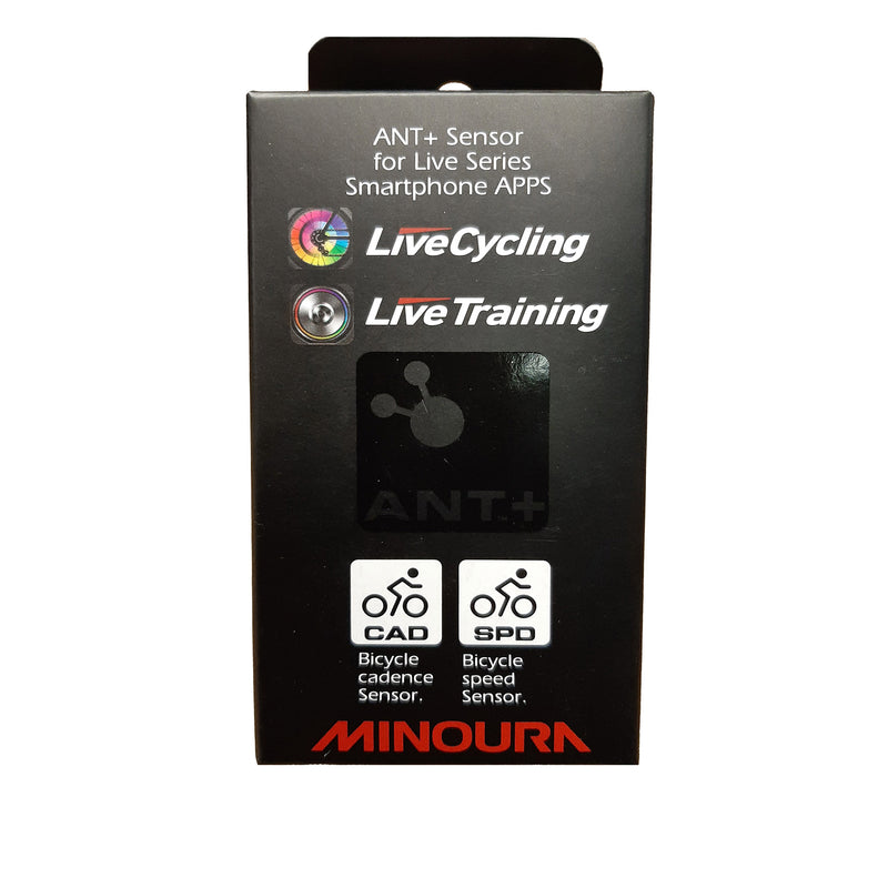Load image into Gallery viewer, Minoura sensor kit draadloos (snelheid + cadans)
