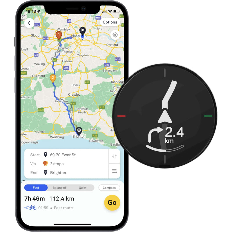 ギャラリービューアに画像をロードする, Beeline velo 2 - fietsnavigatie
