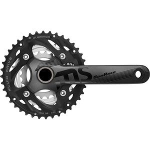Sturmey-archer europa n.v. sunrace crankstel fcms50 10v 40 30 22 175mm +bb-set