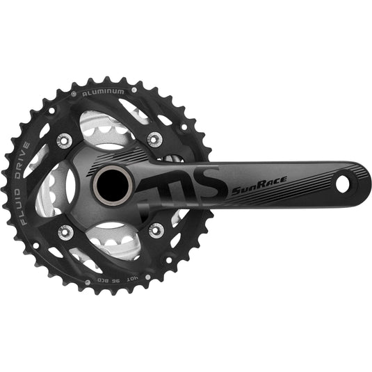 Sunrace crankstel fcms50 22-30-40 175mm m cg+bb-set