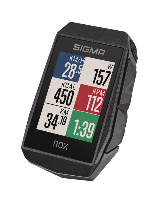 Sigma rox 11.1 evo gps hr + cad snelh set + sb gps+ant+ ble riem+usb-c