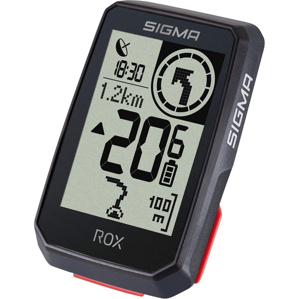 Sigma fietscomputer Rox 2.0 GPS stuurhouder zwart