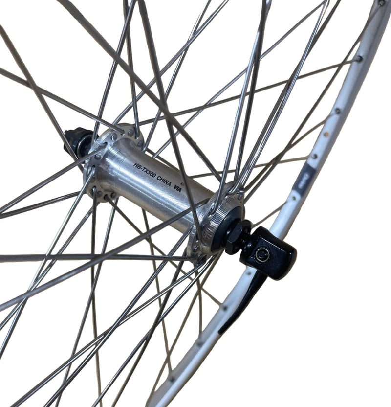 Load image into Gallery viewer, Roland voorwiel 803413 28 13-622 race alu. chrina altus qr rvs spaken
