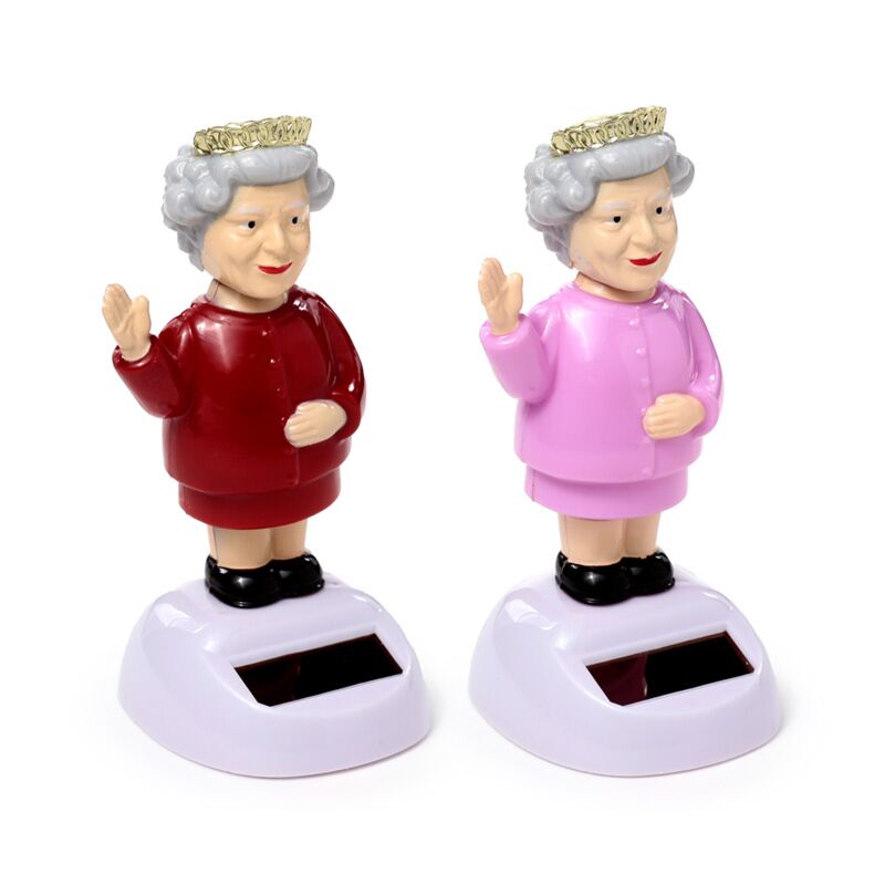 Load image into Gallery viewer, Koningin elizabeth solar poppetje
