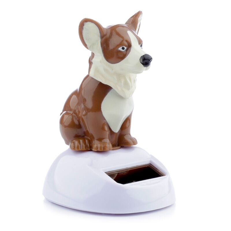 Load image into Gallery viewer, Corgi solar poppetje
