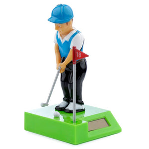 Golfer solar poppetje