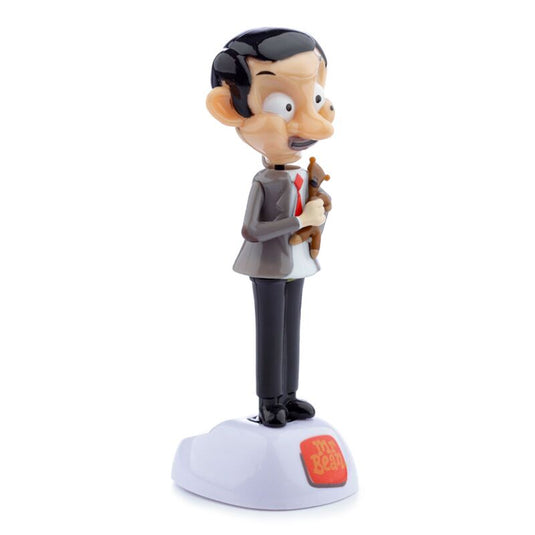 Mr bean met teddybeer solar poppetje - gelicentieerd