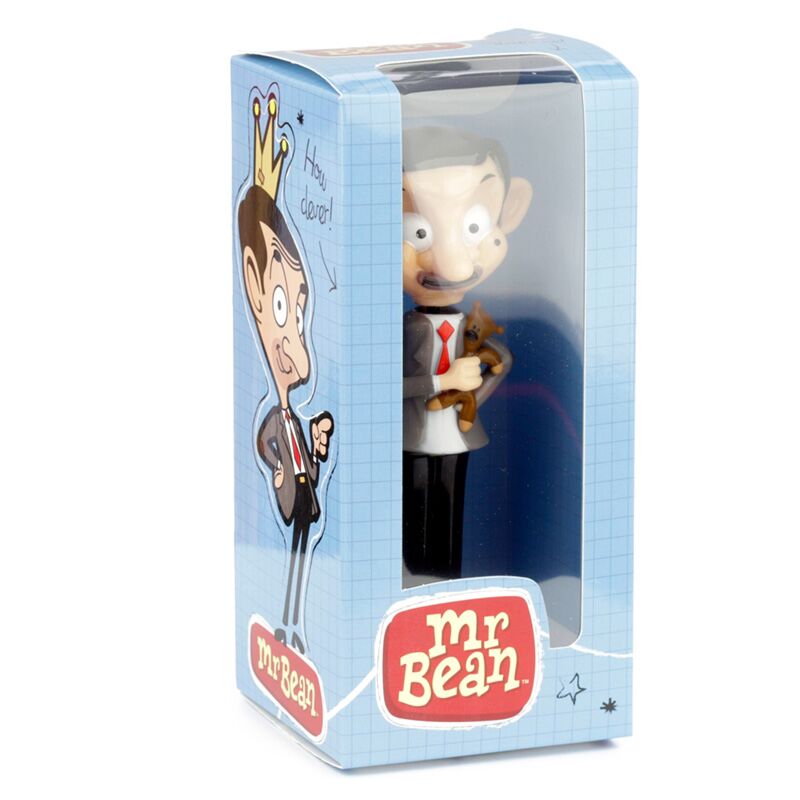 Load image into Gallery viewer, Mr bean met teddybeer solar poppetje - gelicentieerd
