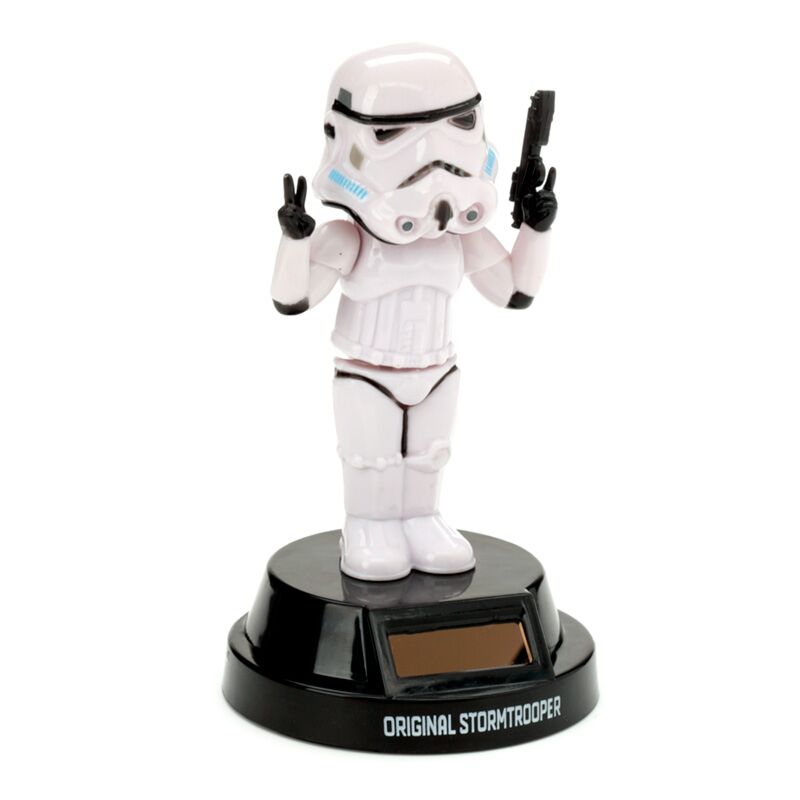 Load image into Gallery viewer, The original stormtrooper peace solar poppetje

