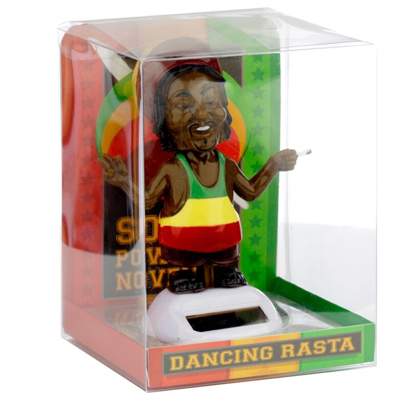 Load image into Gallery viewer, Rasta solar poppetje
