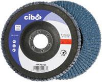 Cibo lamellenschijf 125mm blauw 60 vlak staal | 10 stuks