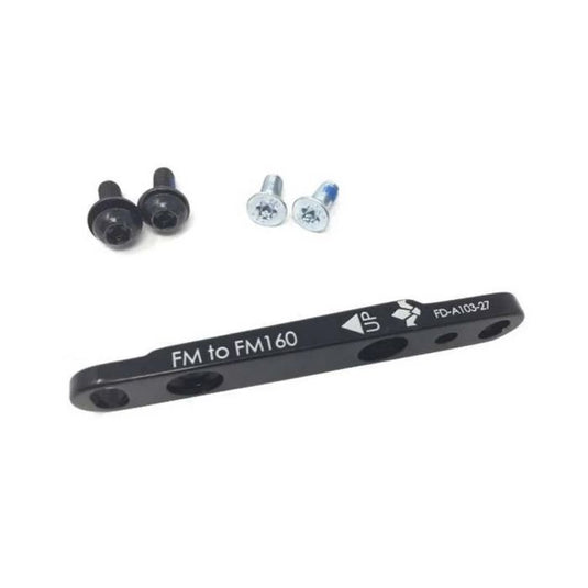 Formula adaptor flat mount - ø140mm to ø160mm - front