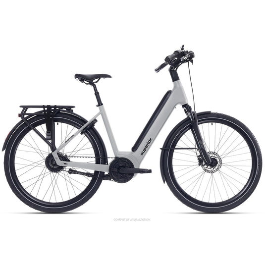 Superior eway 6.5 54cm (l) gloss grey mik