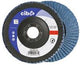Cibo lamellenschijf 125mm blauw 80 conisch inox | 10 stuks