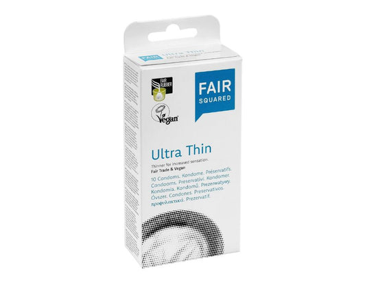 Fair squared condooms ultra dun -10 st
