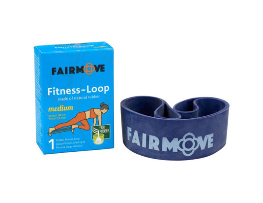 Fairzone fitness loop - medium - blauw