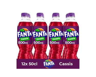 Fanta cassis pet (12x 50cl)