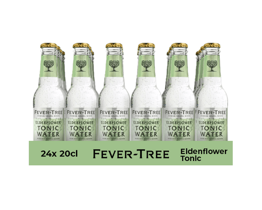 Fever tree elderflower tonic (24x 20cl)