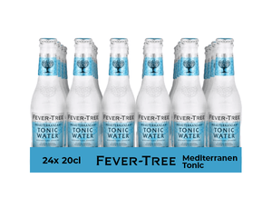 Fever tree mediterranen tonic water flesje (24x 20cl)