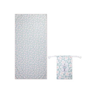 Florish | groene microvezel handdoek 180 x 90 cm