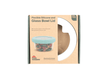 Food huggers siliconen deksel - white - xtra small